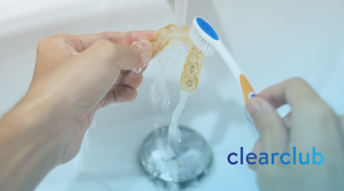 cleaning mouth guard