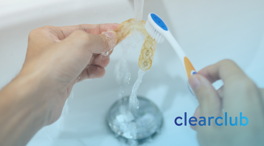 cleaning mouth guard