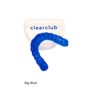 Blue Custom Nightguard for teeth grinding and clenching - ClearClub