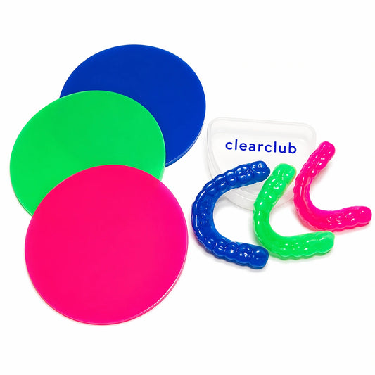 Color Nightguards for teeth grinding and clenching