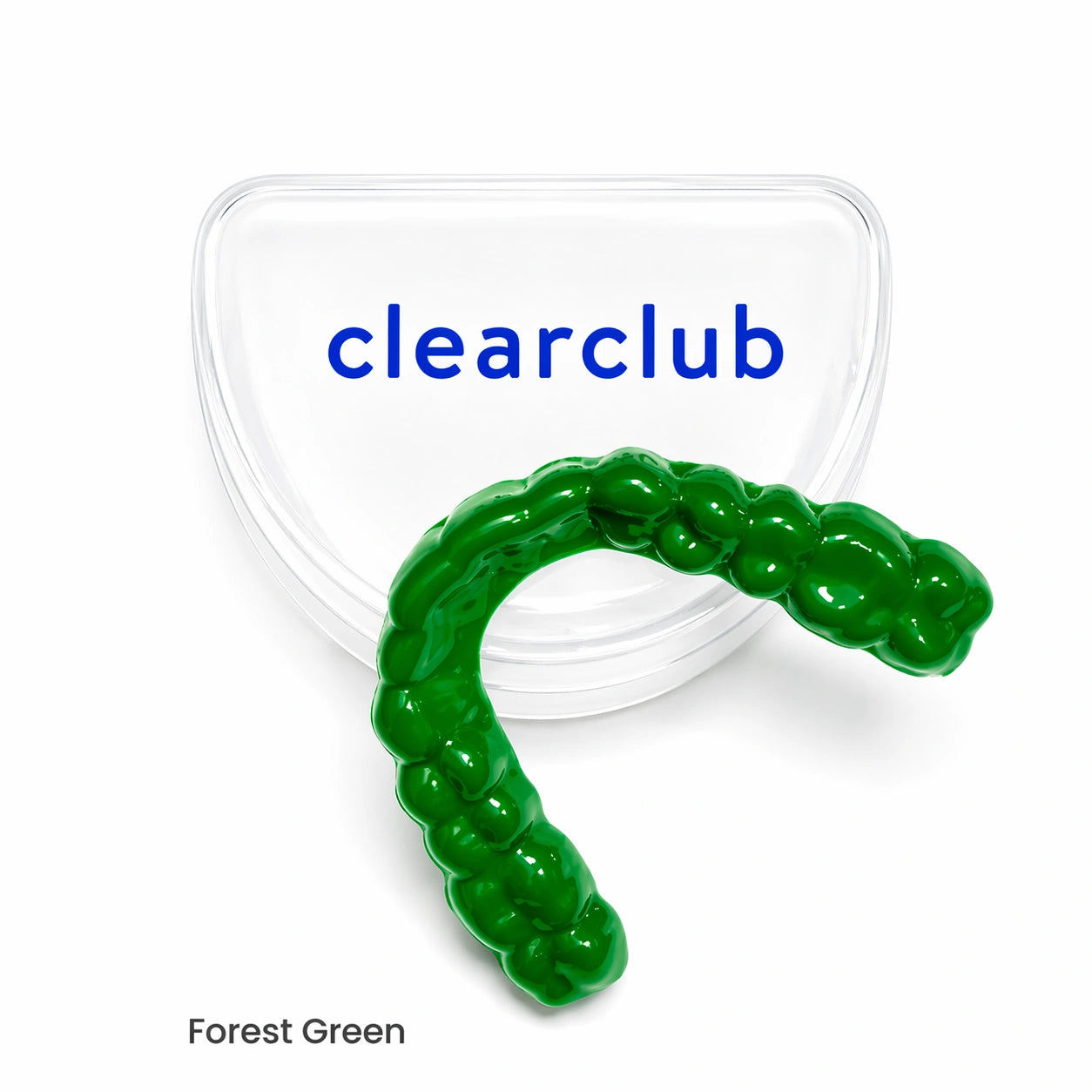 Forest Green Nightguard for teeth grinding and clenching - ClearClub