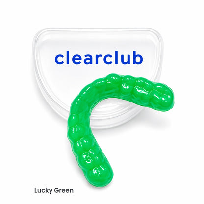 Green Custom Nightguard for teeth grinding and clenching - ClearClub