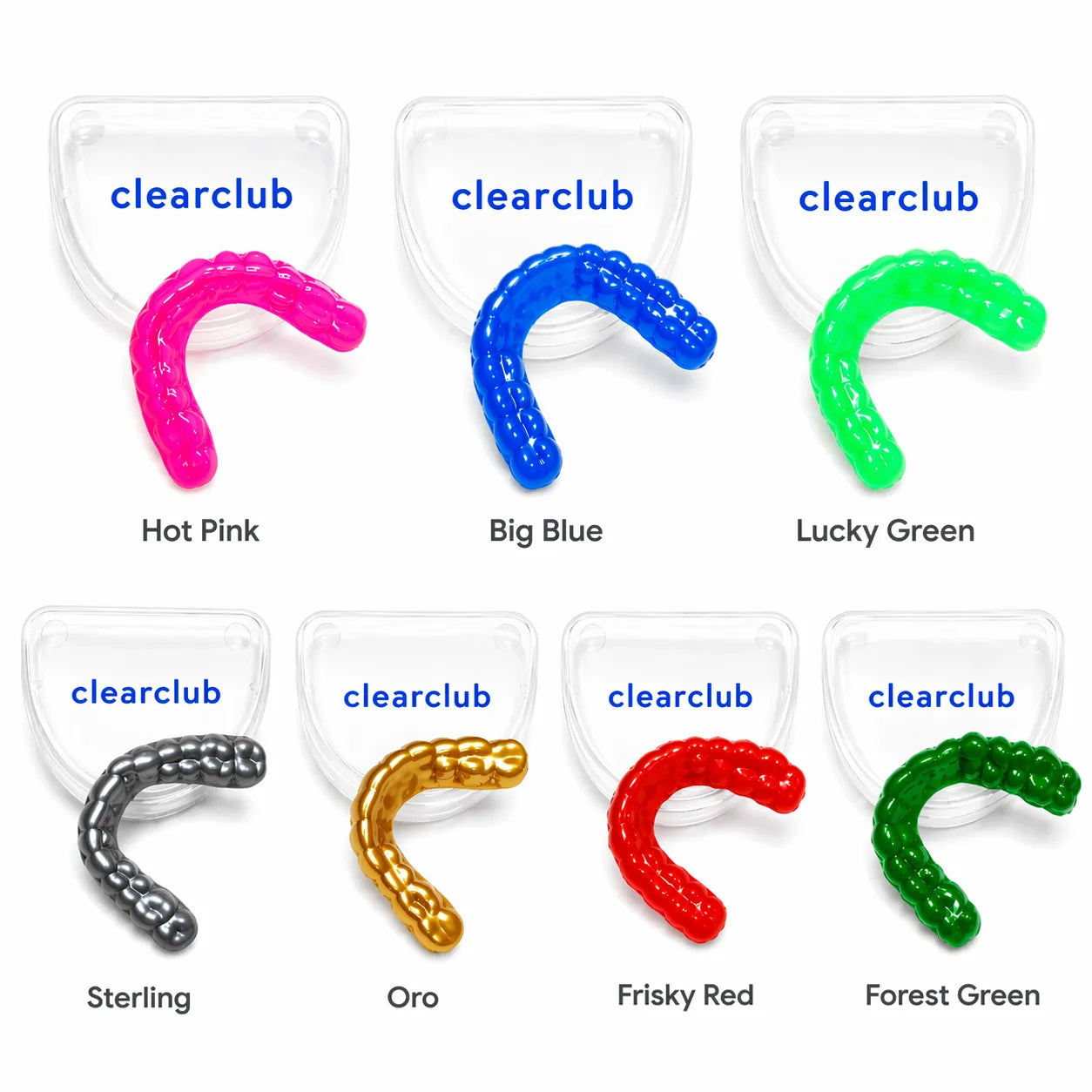 Custom Night Guards of different colors