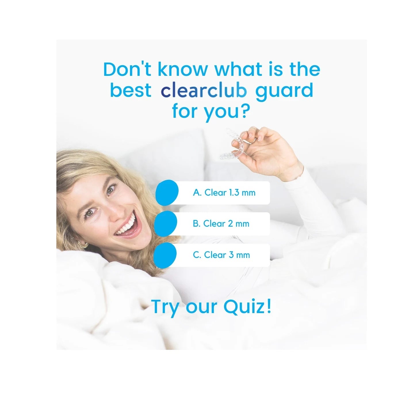 quiz to choose the best custom night guard for you