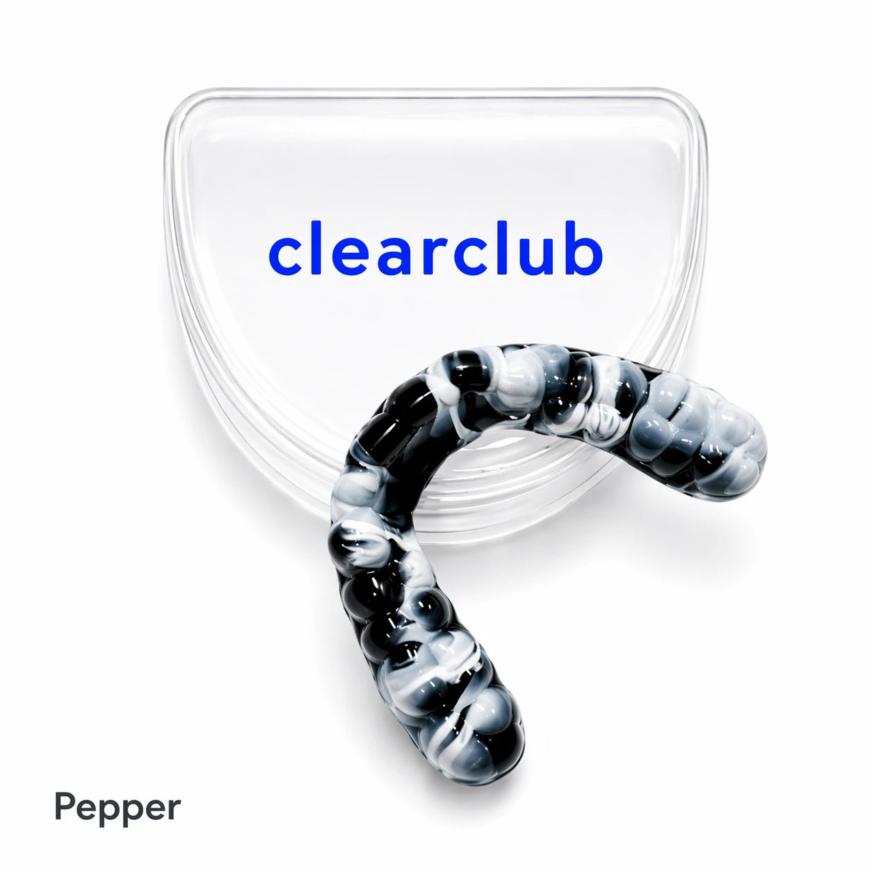 Pepper black and white multi color night guard custom mouth guard for teeth grinding protection