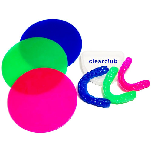 Color Nightguards for teeth grinding and clenching